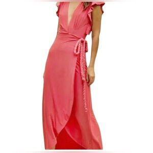NWT Misa Los Angeles Irina Wrap Dress Size XS